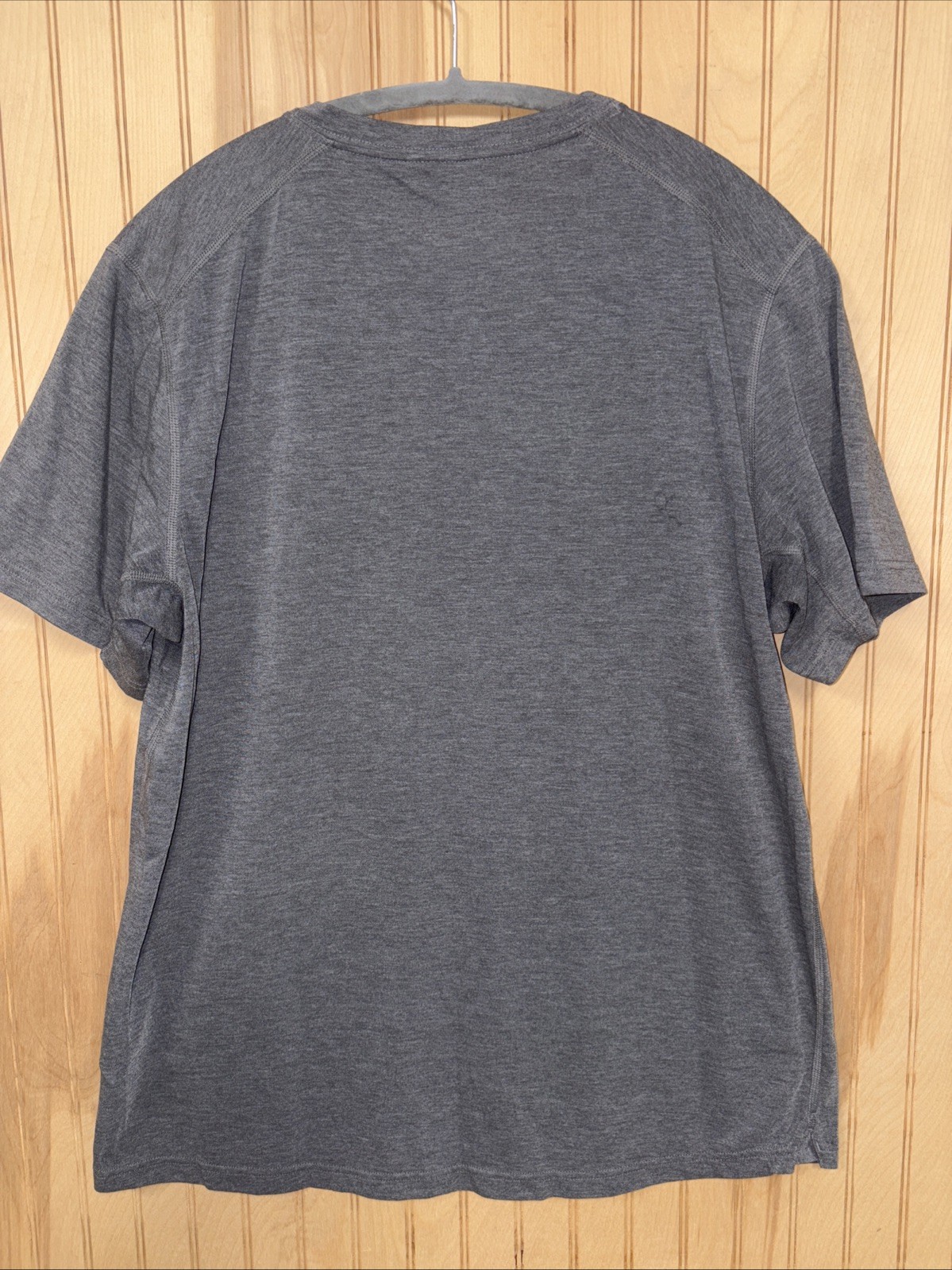 Patagonia Men’s Fitz Roy Bison Responsibili-Tee 100% Recycled Gray Large gallery