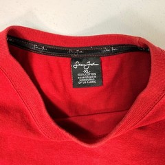 Sean John Vintage Y2K Streetwear Graphic Logo T-Shirt Red Mens XL