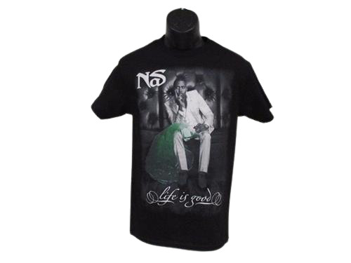 New NAS "Life is Good Tour 2013 Mens Adult Sizes S-M Band Black Concert Shirt gallery