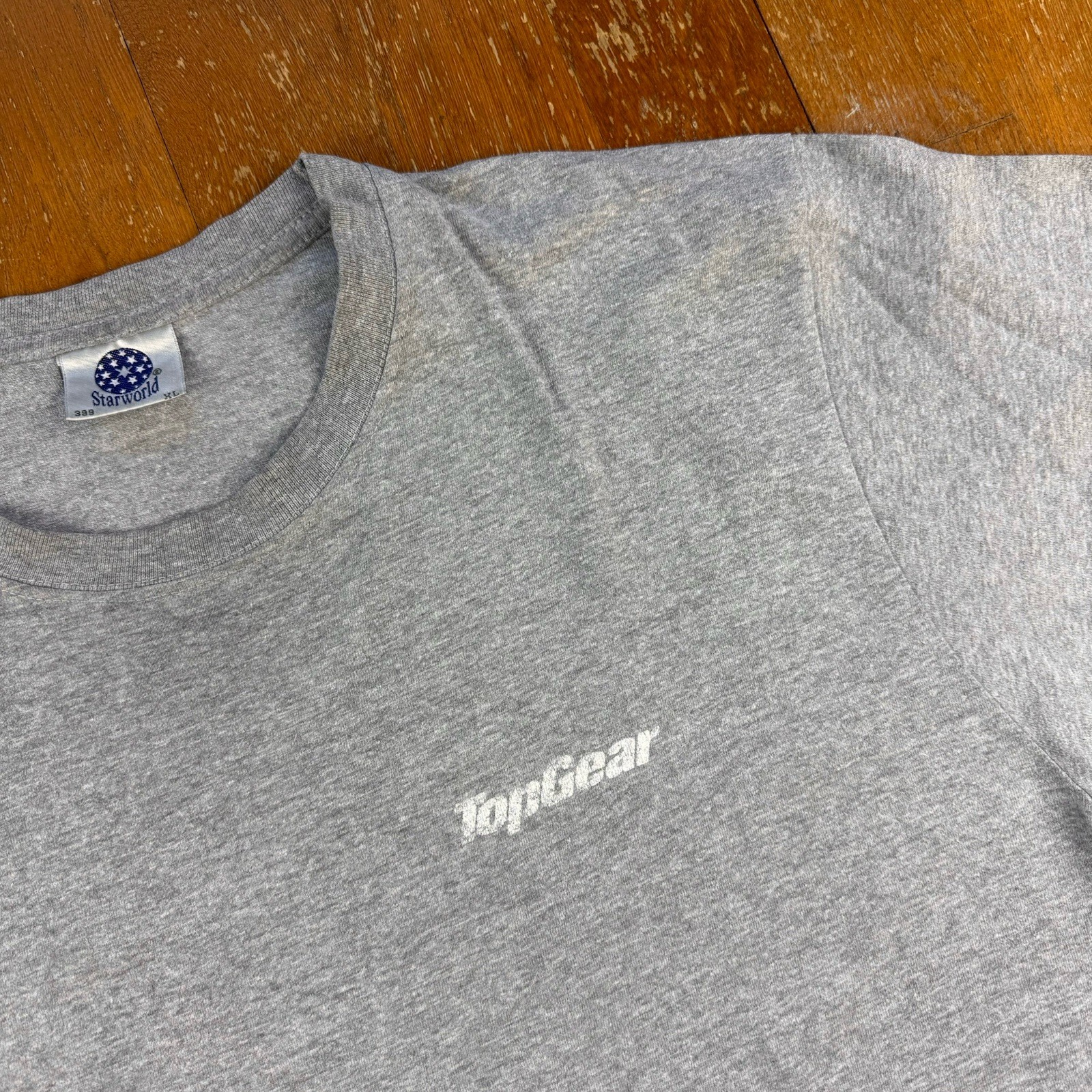 Vintage Top Gear Grey Tv Jeremy Clarkson Cars Motor Sport T Shirt Size XL gallery