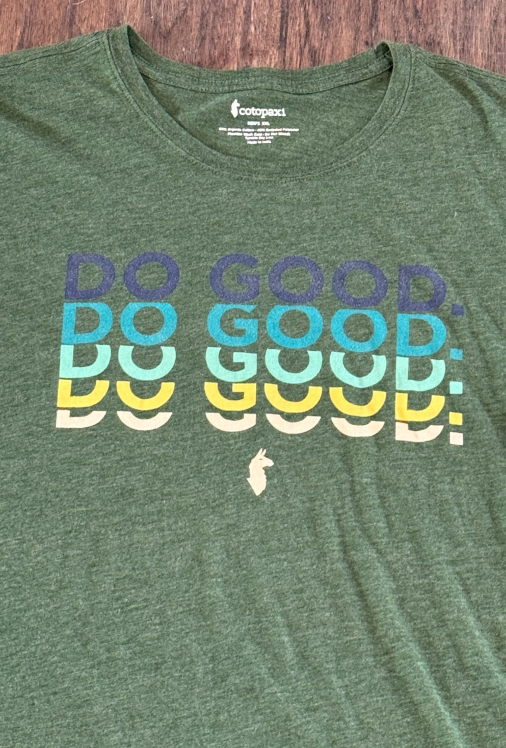 Cotopaxi - Men's "Do Good" Organic Blend Short Sleeve T-shirt - XXL gallery