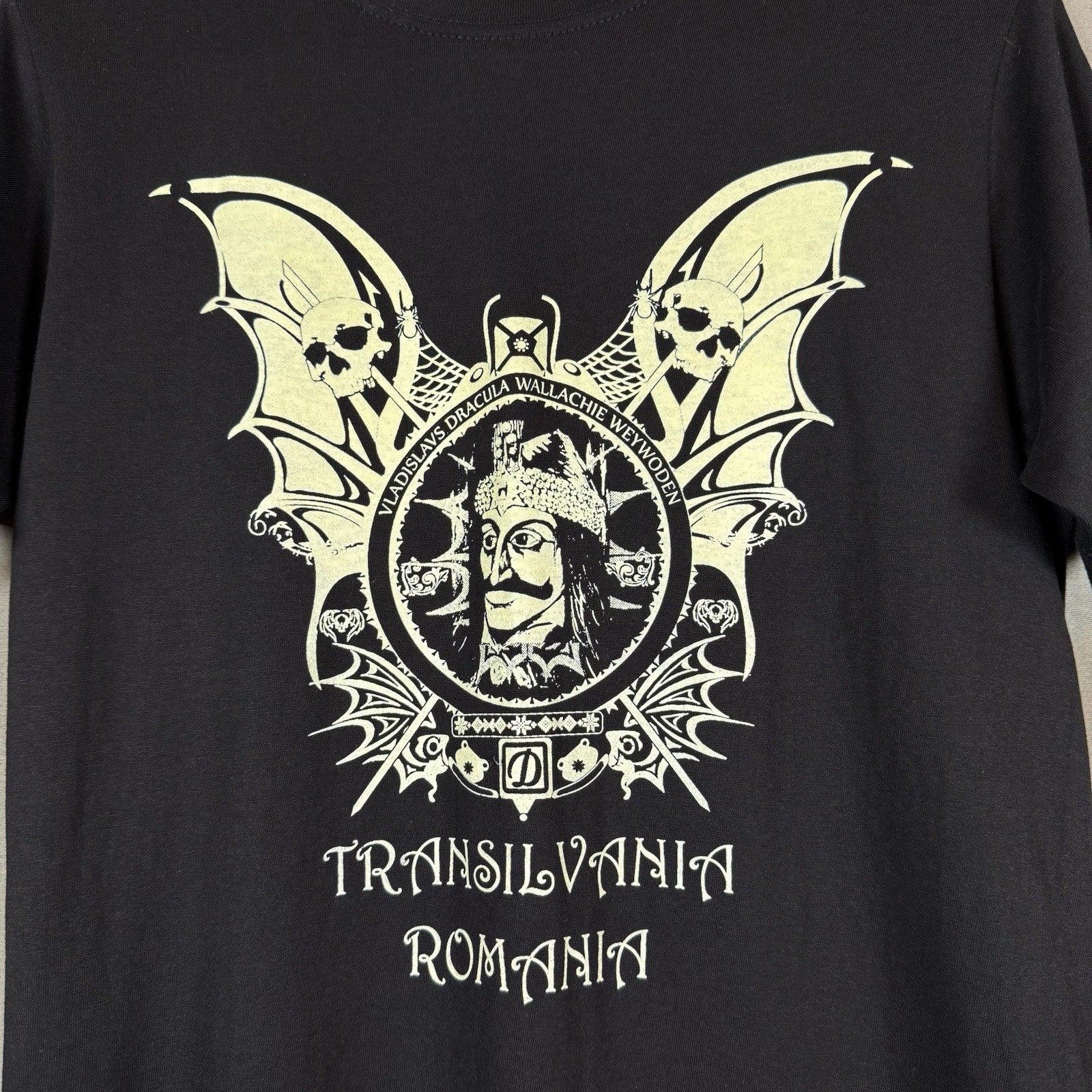 Transylvania Romania Vlad The Impaler Vladislavs Dracula Weywooden T-Shirt XS gallery