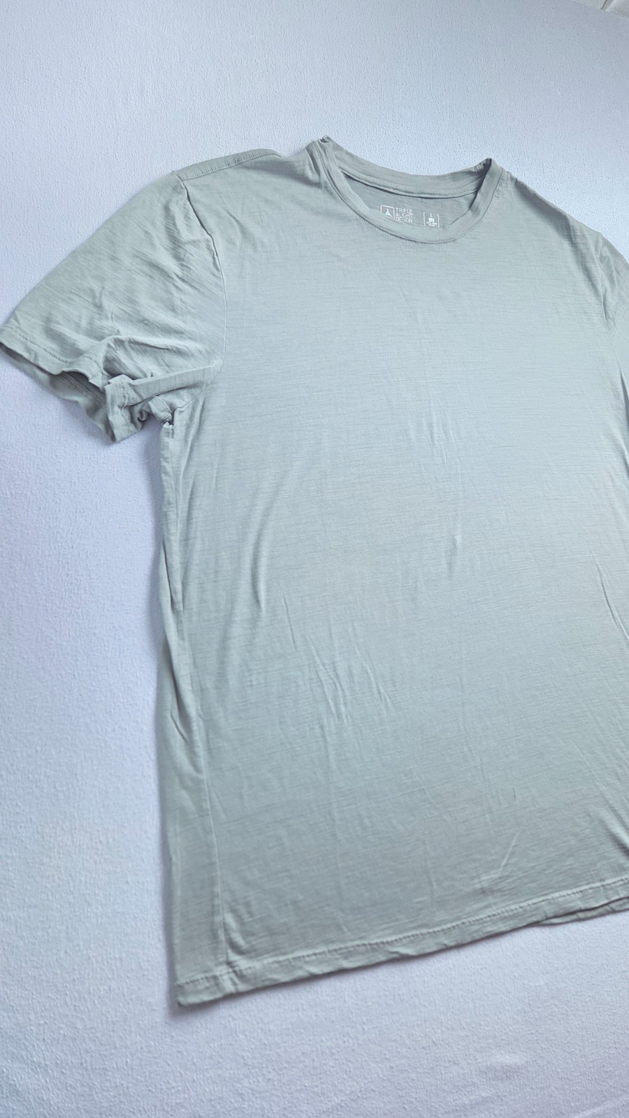 Triple Aught Design T-Shirt Mens Large Gray Wool Nylon Lightweight Performance gallery