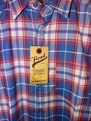 Fiend Button Down Shirt Size Small Short Sleeve