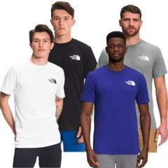 The North Face Men’s T-Shirt Short Sleeve Half Dome Small Logo Regular Fit Tee