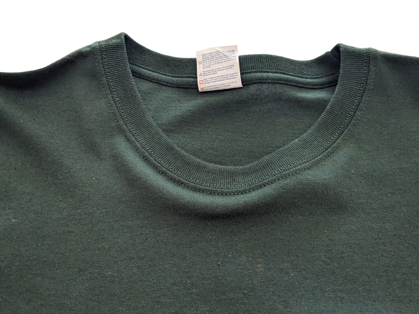Vintage Yazbek XL Green T-Shirt "Shut Up And Fish Mazatlam-Crew Collar-Free Ship gallery