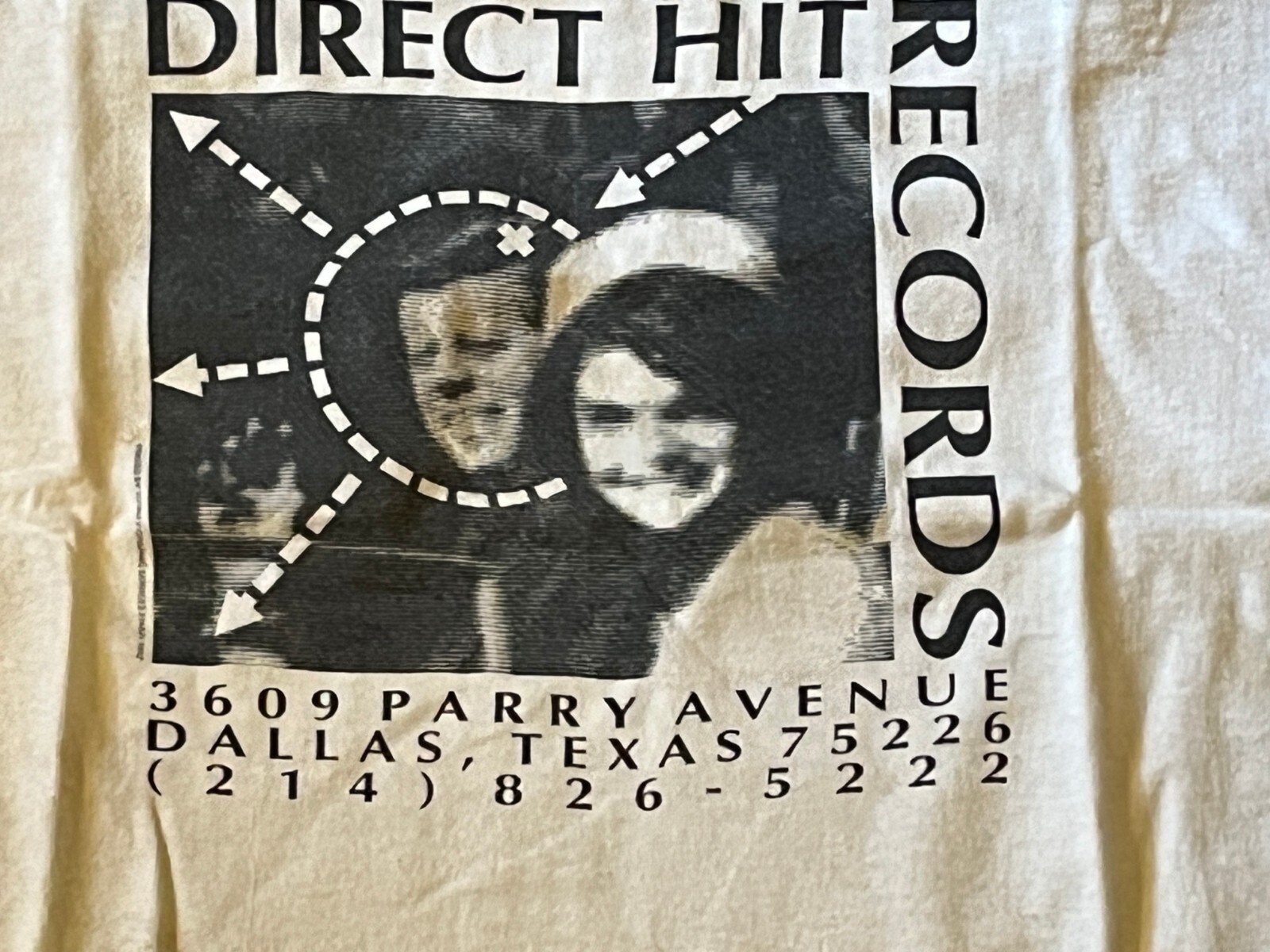 DIRECT HIT RECORDS T-SHIRT SIZE XL JFK JACKIE O HEADSHOTS RARE PUNK T-SHIRT SICK gallery