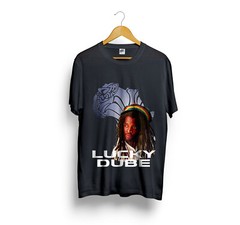 Lucky Dube Black T-Shirt Size S-5XL