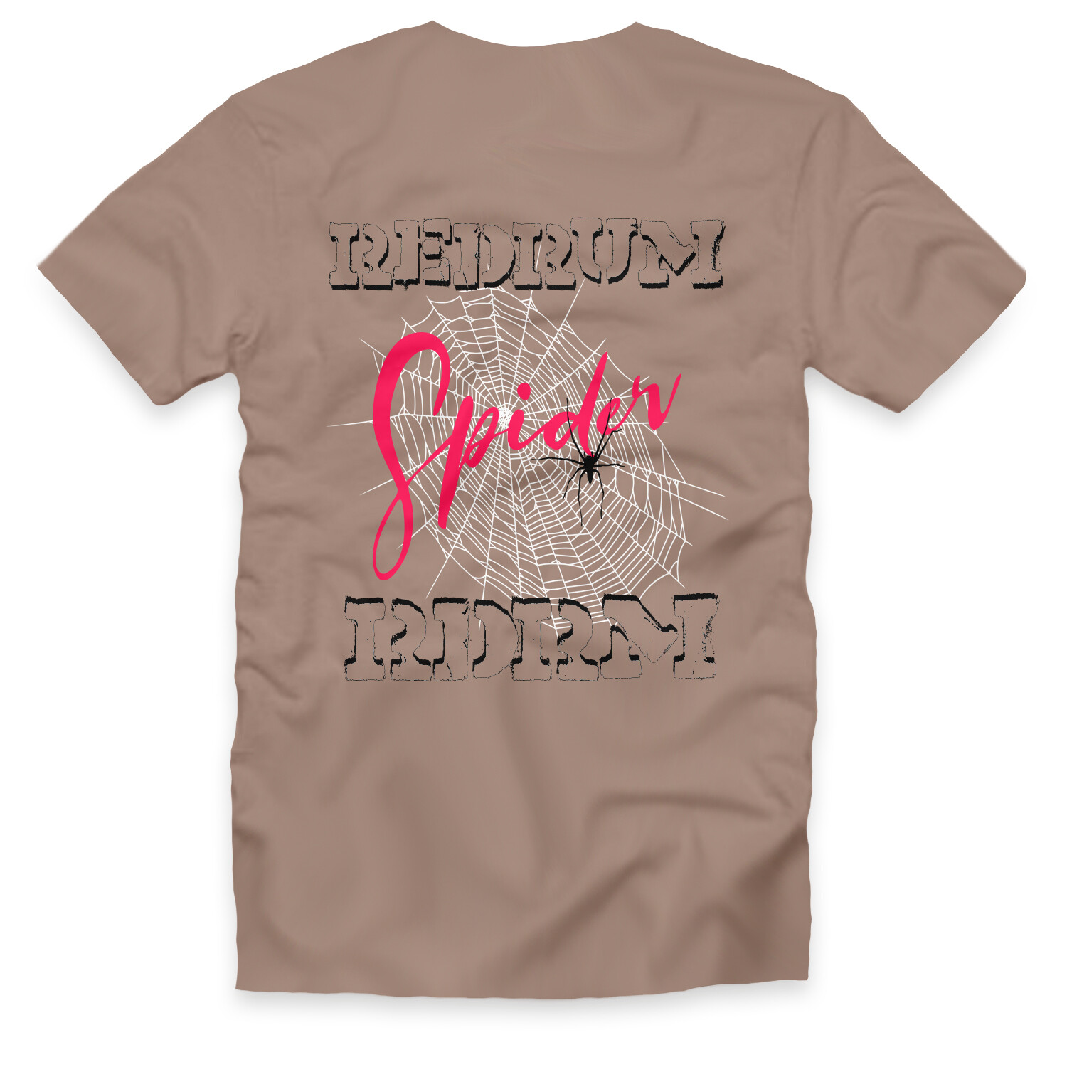 Taupe Haze 4 Redrum Spider T-Shirt gallery