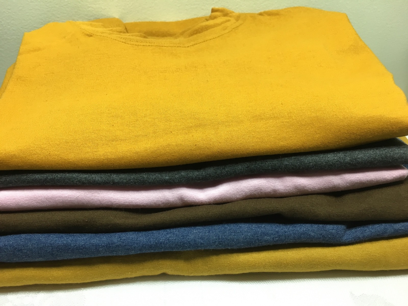 MEN'S AAA Short-Sleeve Plain Basic T-Shirts Medium to 3XL MADE IN MEXICO gallery