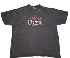 Vintage 90s Rare Charmed Logo TV Sitcom Series Warner Bros Shirt Box Fit Size XL