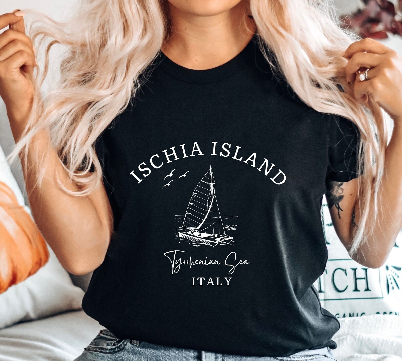 Ischia Island T-Shirt Travel Gift for Italy Lovers Souvenir Tee gallery