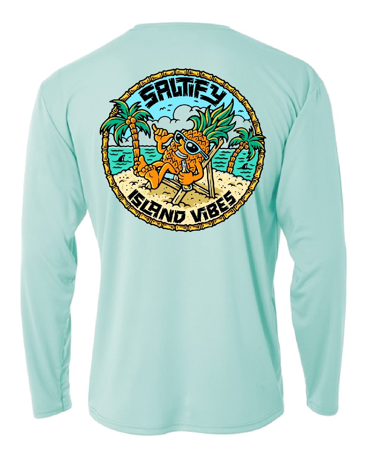Long Sleeve Microfiber Fishing Boating UPF 50 Sun Protection Shirt gallery