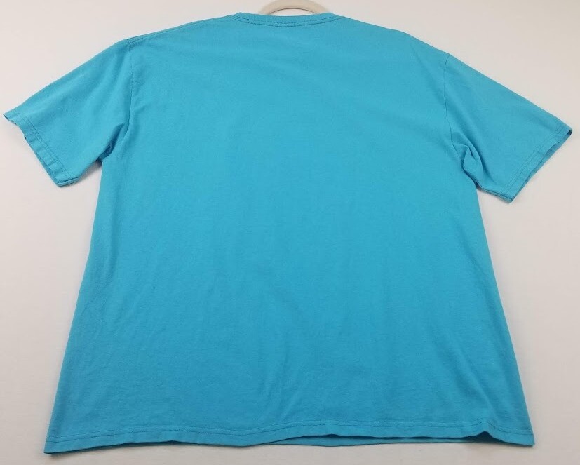 Cozumel Mexico T Shirt Men's XL Blue Short Sleeves Crewneck Fish Stretch Cotton gallery