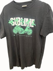 Sublime Security Defcon 33 Akira Motorcycle Japanese Anime Black T-Shirt M