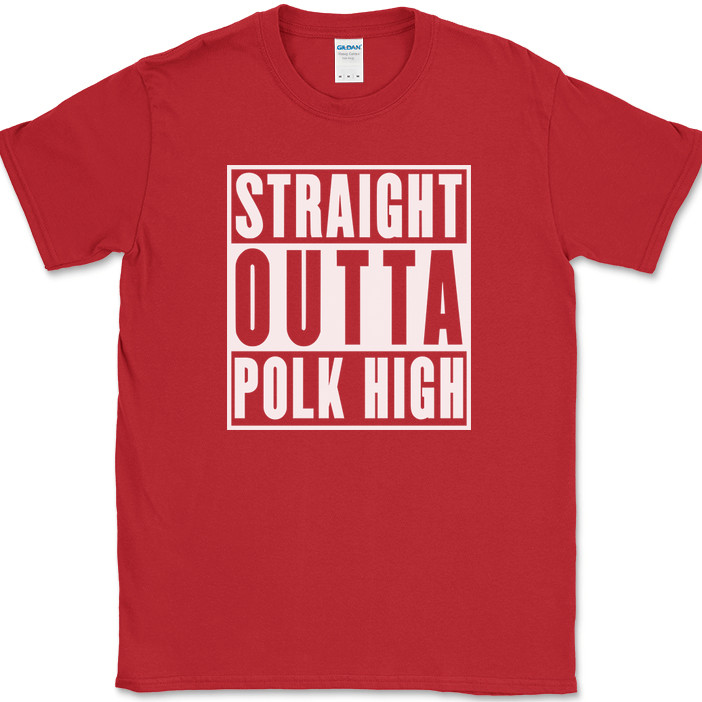 Straight Outta Polk High T-Shirt Funny Al Bundy Married With Children Tee gallery