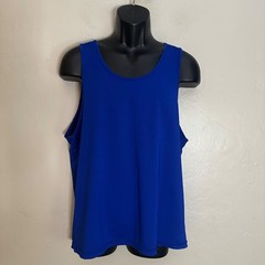 Ball Tank Top XL Gently worn Poly blend pinpoint mesh no fabric tag 21.5″ armpit