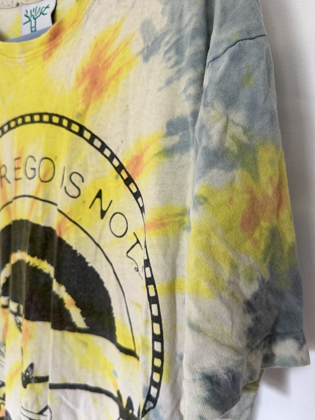 Online Ceramics Your Ego Is Not Your Amigo tie dye graphic t-shirt.Older RARE gallery