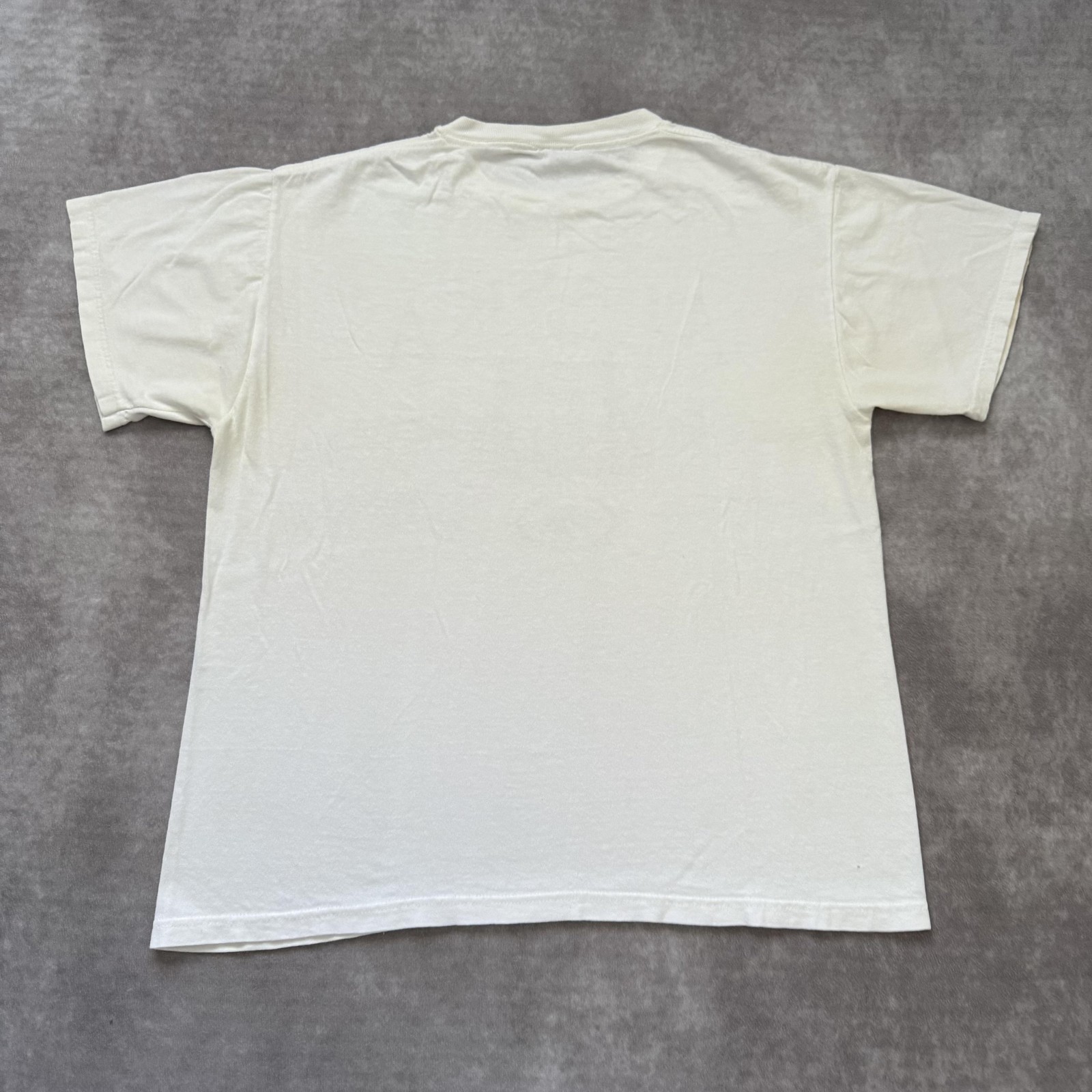 Vintage Alaska Last Frontier Shirt Mens S White Wildlife Moose Bear Graphic Tee gallery