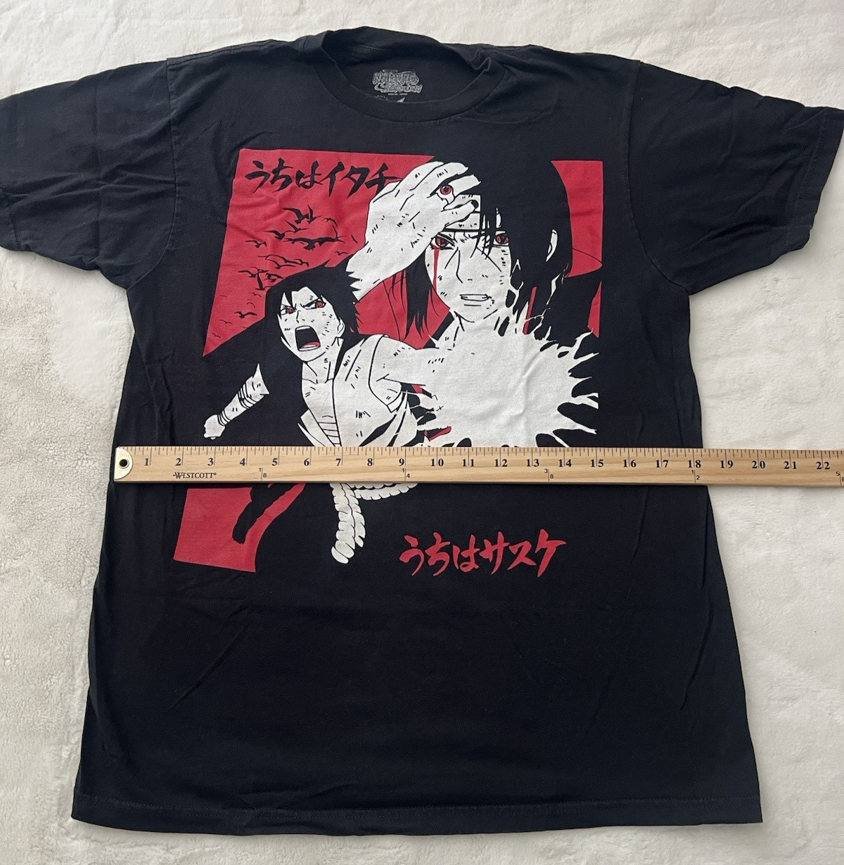 Ripple Junction Naruto Shippuden T Shirt Mens Medium Black Anime Graphic Tee gallery