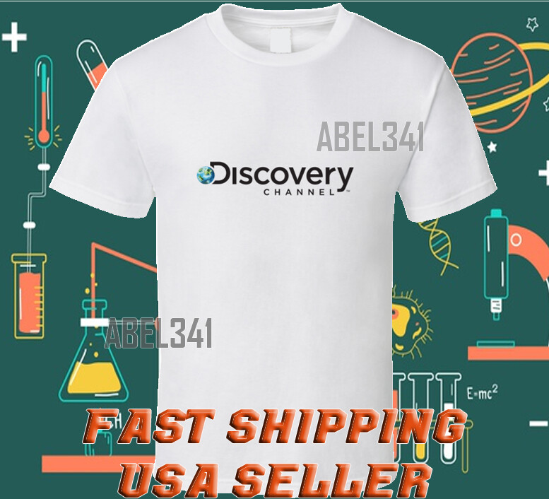 HOT NEW SHIRT DISCOVERY CHANNEL LOGO FUNNY T-SHIRT SIZE S – 5XL