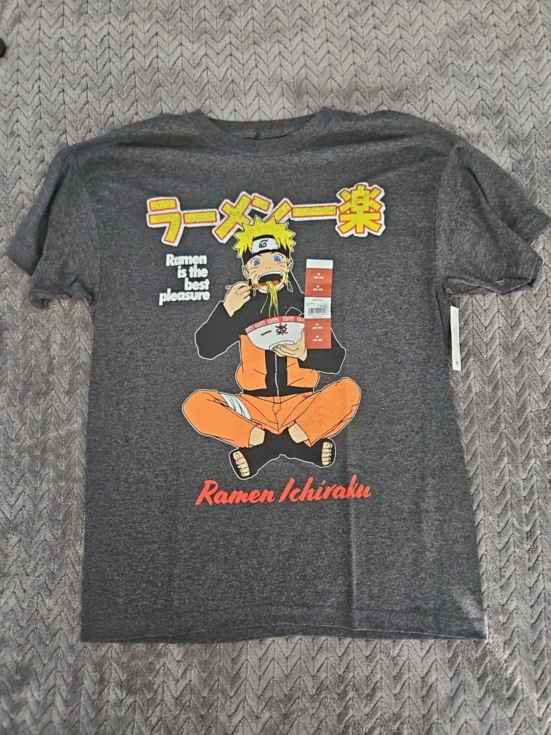 Naruto Shippuden Collection Mens T-shirt Shirt NEW Size Med 50/50 Cotton/Poly gallery