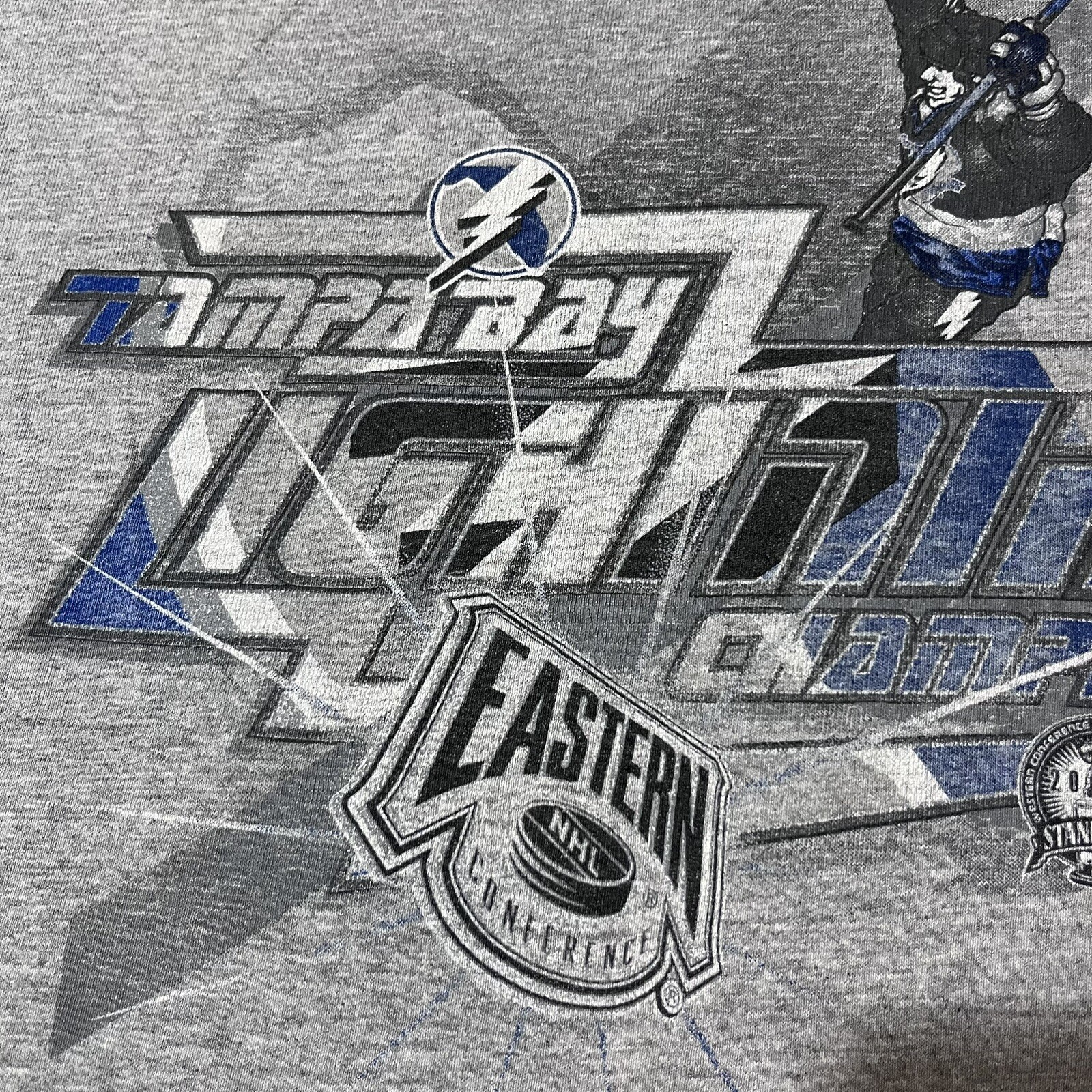 Tampa Bay Lightning Shirt Vintage Hockey NHL Nutmeg Stanley Cup Trophy Champion gallery