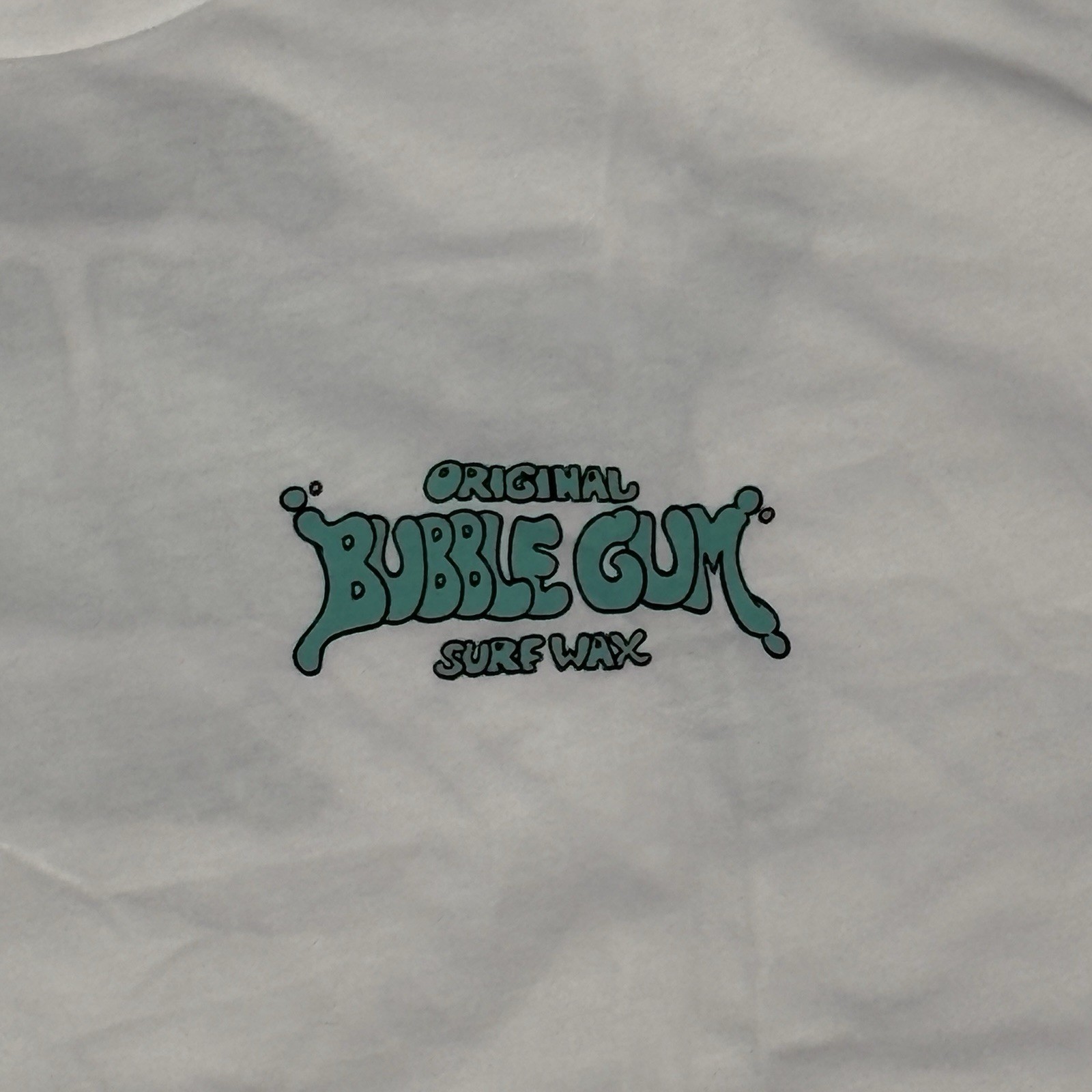 Bubble Gum Surf Wax Foam Logo Size Large New without Tags Surf T-Shirt gallery
