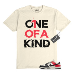 Dunk Bright Crimson Black Toe Pale Ivory Low T Shirt to Match 1OAK