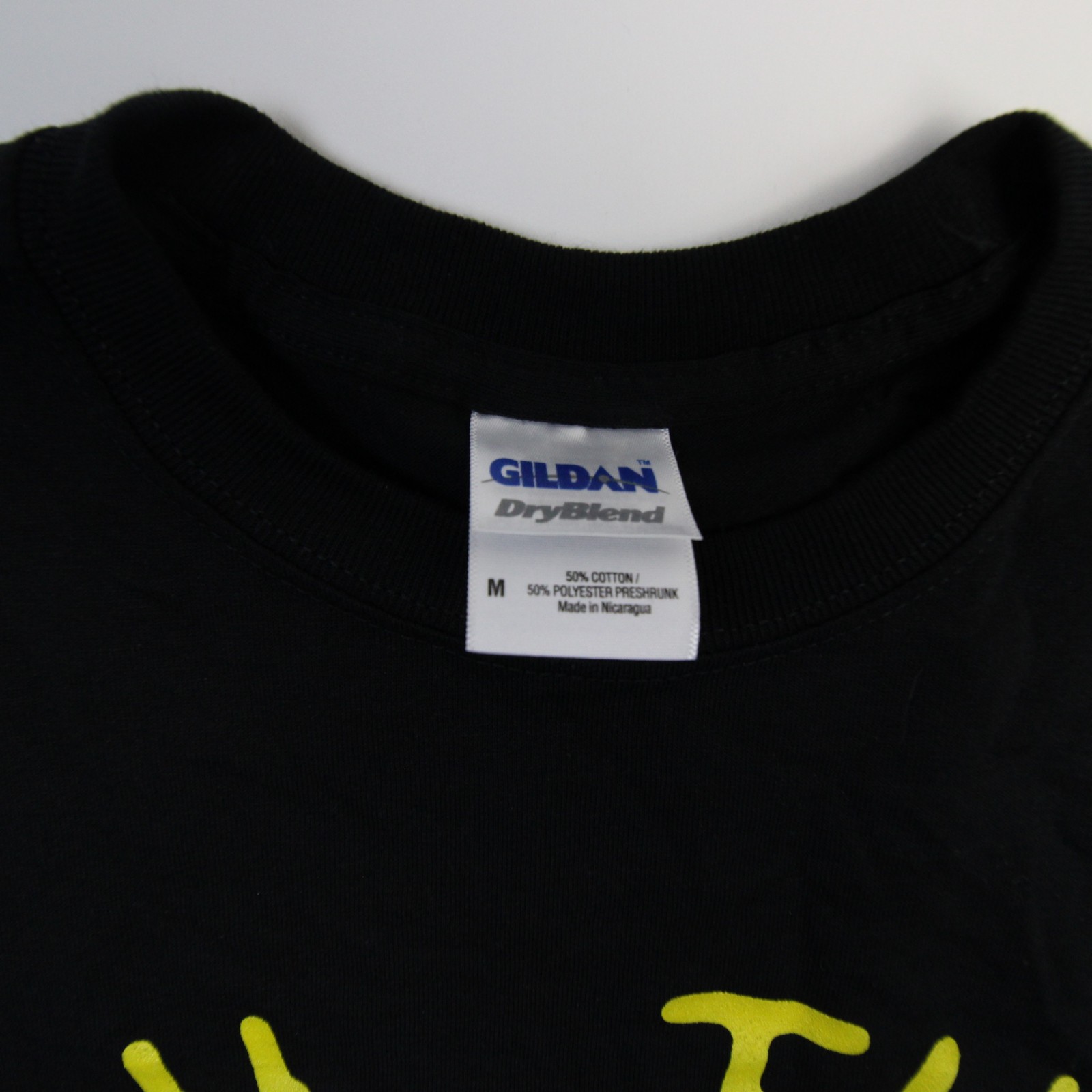 Gildan Dry Blend Short Sleeve Shirt Men's Black New without Tags L gallery