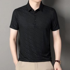 Top Quality New Brand Polo Shirt Men Anti-wrinkle Summer Designer Business Sleev