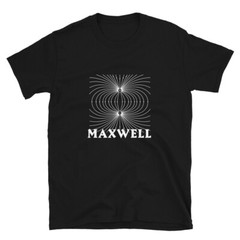 Electromagnetic Waves Maxwell Equations T-shirt Physics Student Teacher Gift Tee
