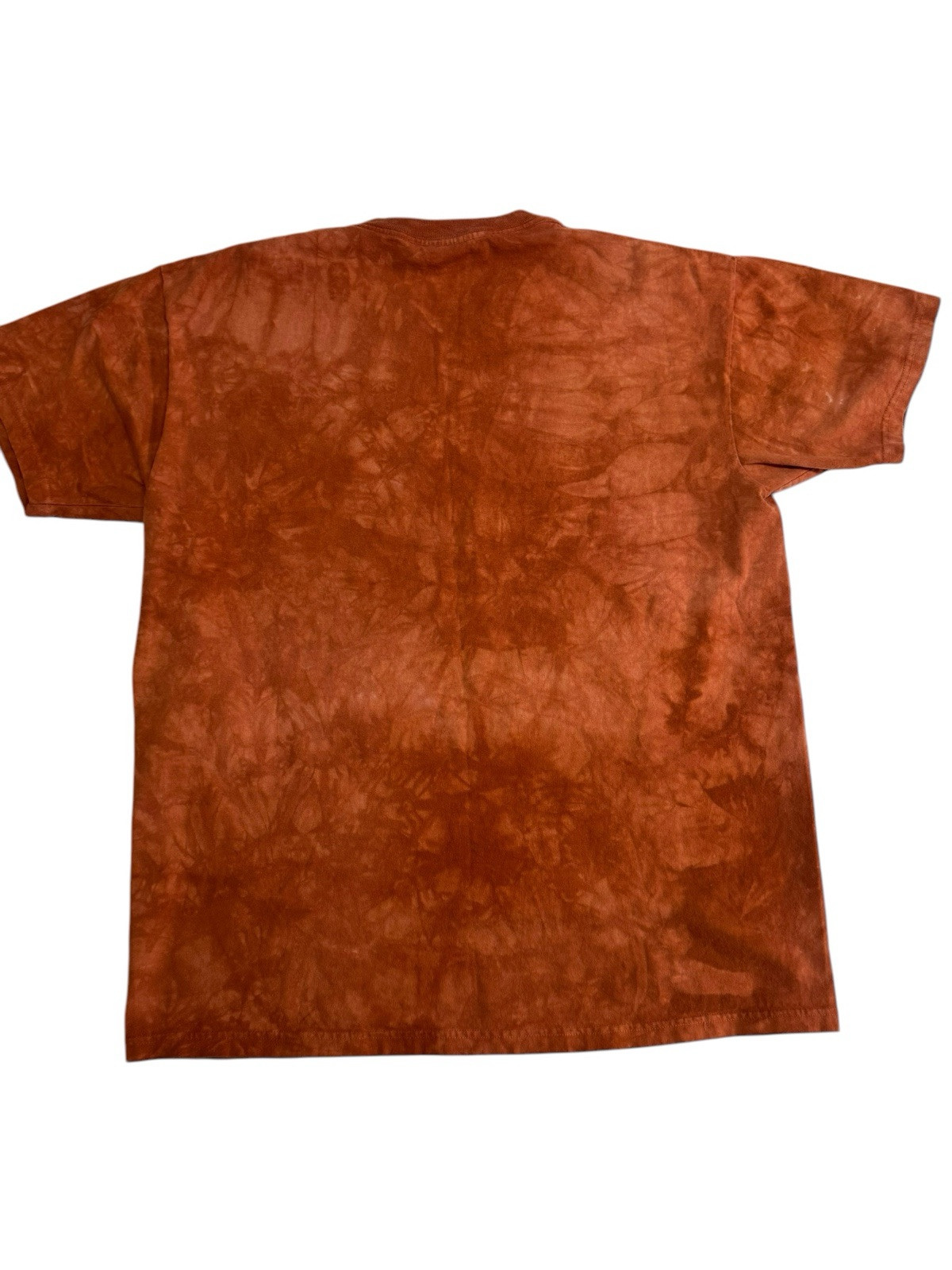 The Mountain Black Panther Burnt Orange Tie Dye T-Shirt Size Large gallery