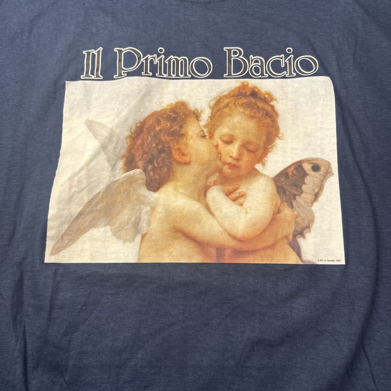 VTG 1980’s Il Primo Bacio First Kiss Angels T-Shirt See Measurement Size 2XL gallery
