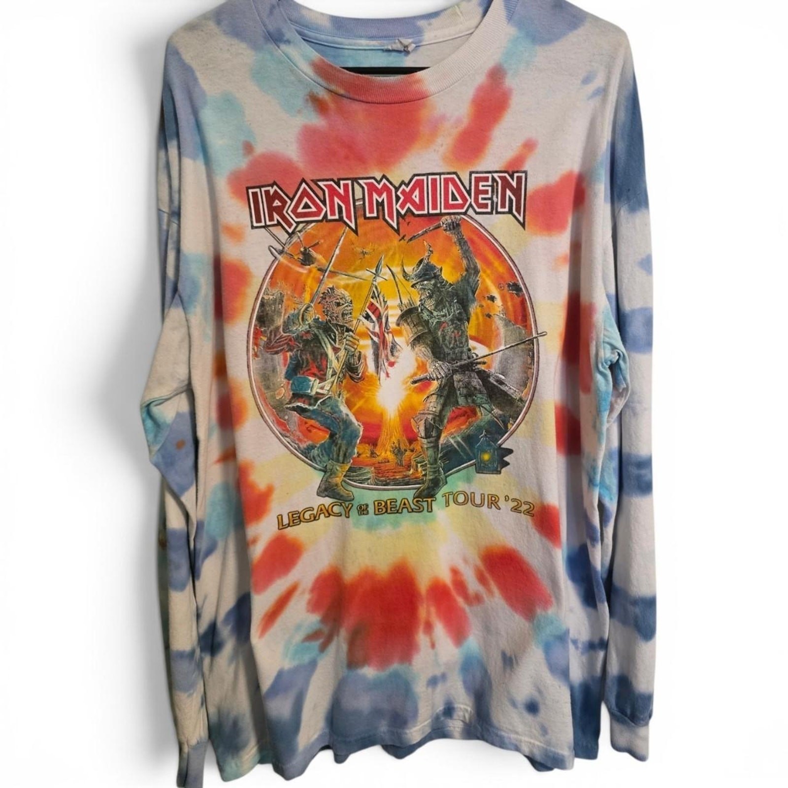 Iron Maiden Legacy of the Beast Tour 2022 Double-Sided Band Tee gallery