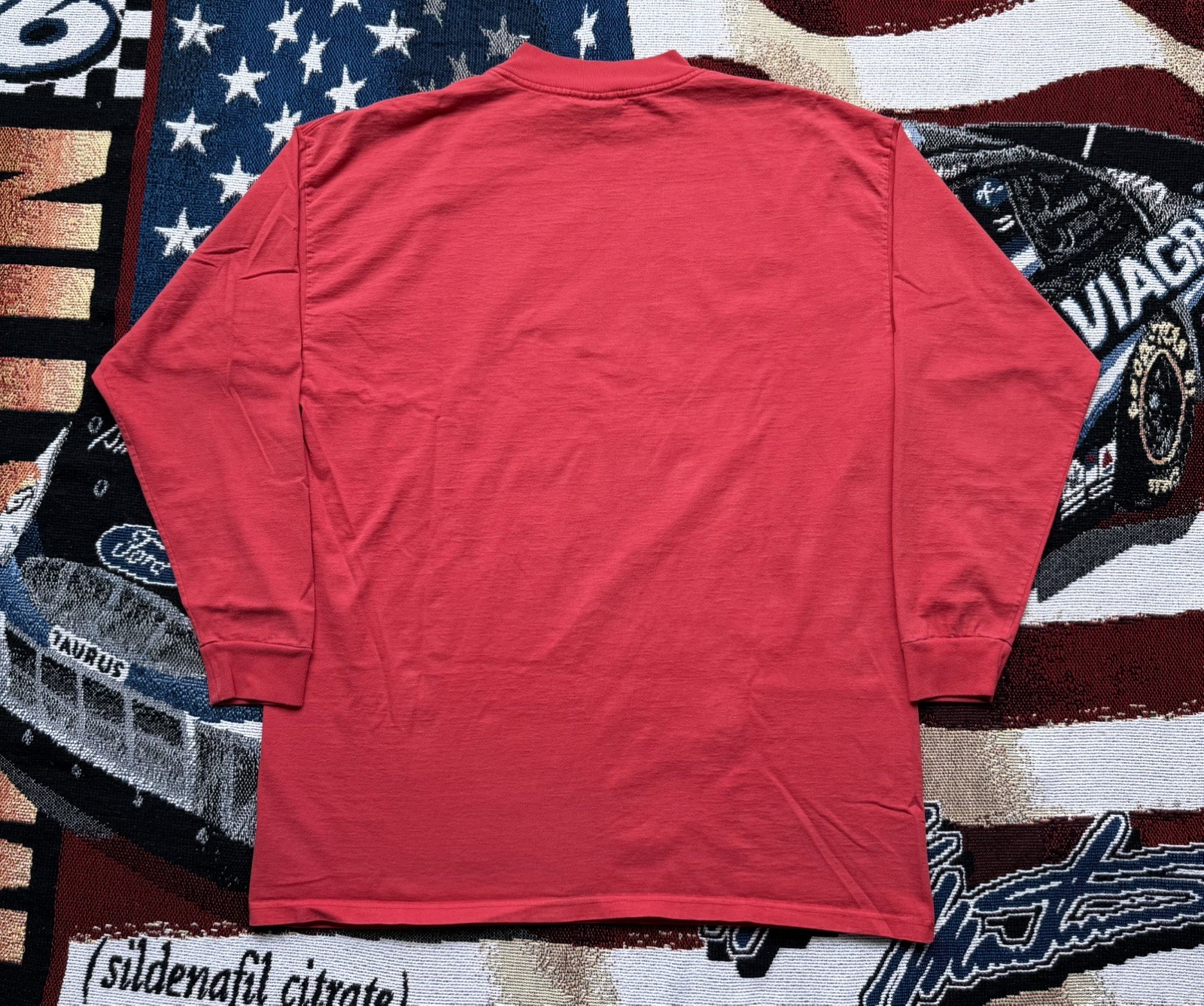 Vintage Logo Athletic Detroit Red Wings Mock Neck Tshirt Mens 2xl Turtle Neck gallery