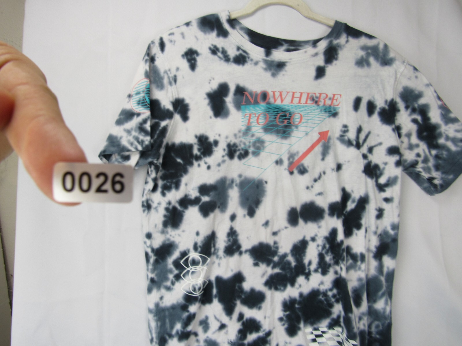 Brooklyn Cloth Tie Dye Men M T-Shirt No Where to Go Psychedelia Trippy Hippie S* gallery
