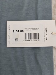 Men’s Free Fly Elevate Lightweight Stormy Sea Tee Size Small