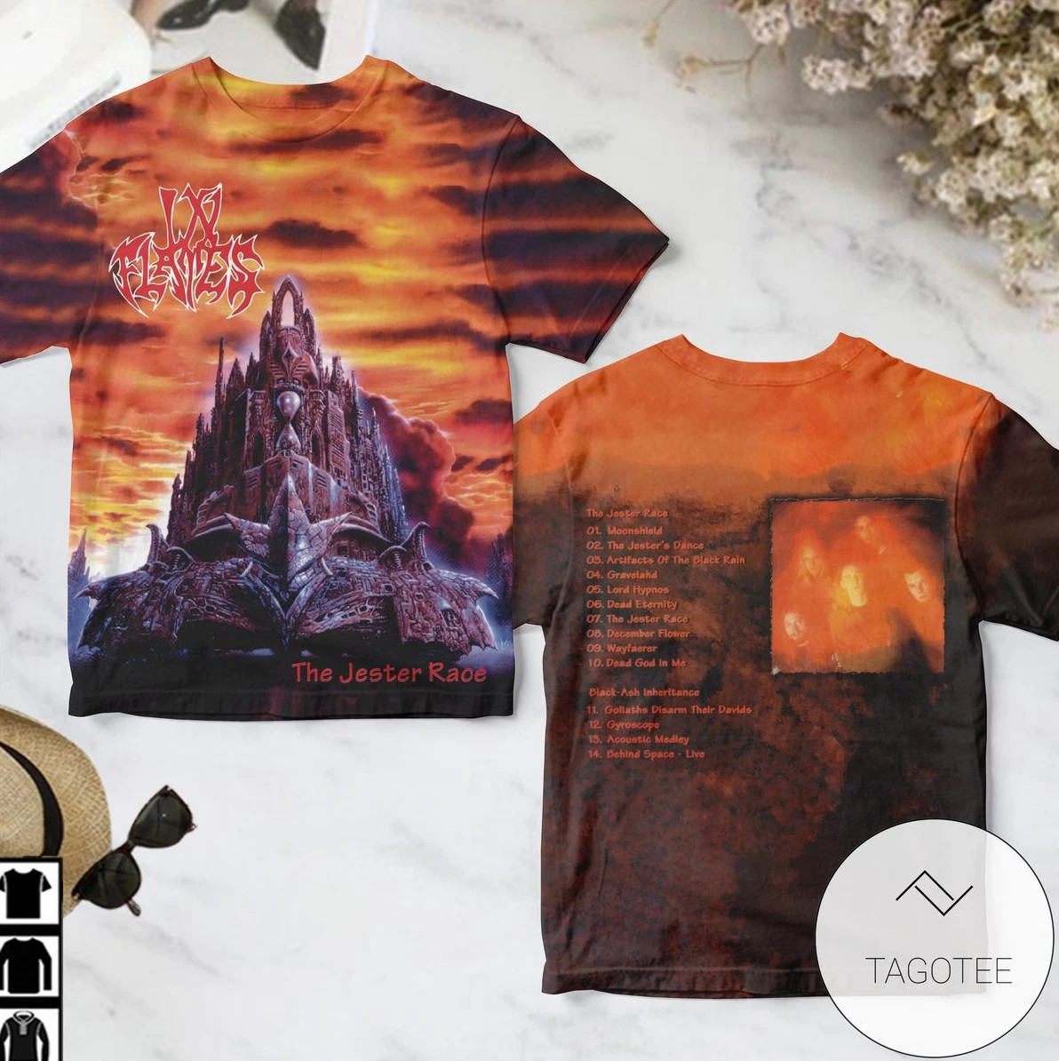 In Flames The Jester Race Album Cover AOP 3D T-Shirt AC3055 gallery