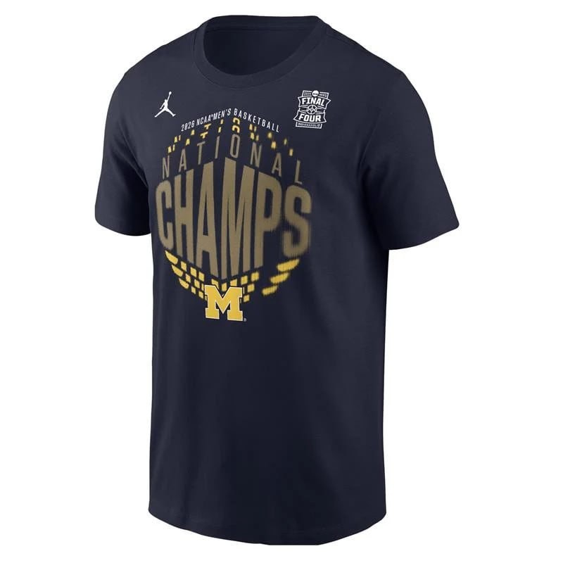 HOT, Michigan Wolverines 2026 Men’s Basketball National Champions Locker Room