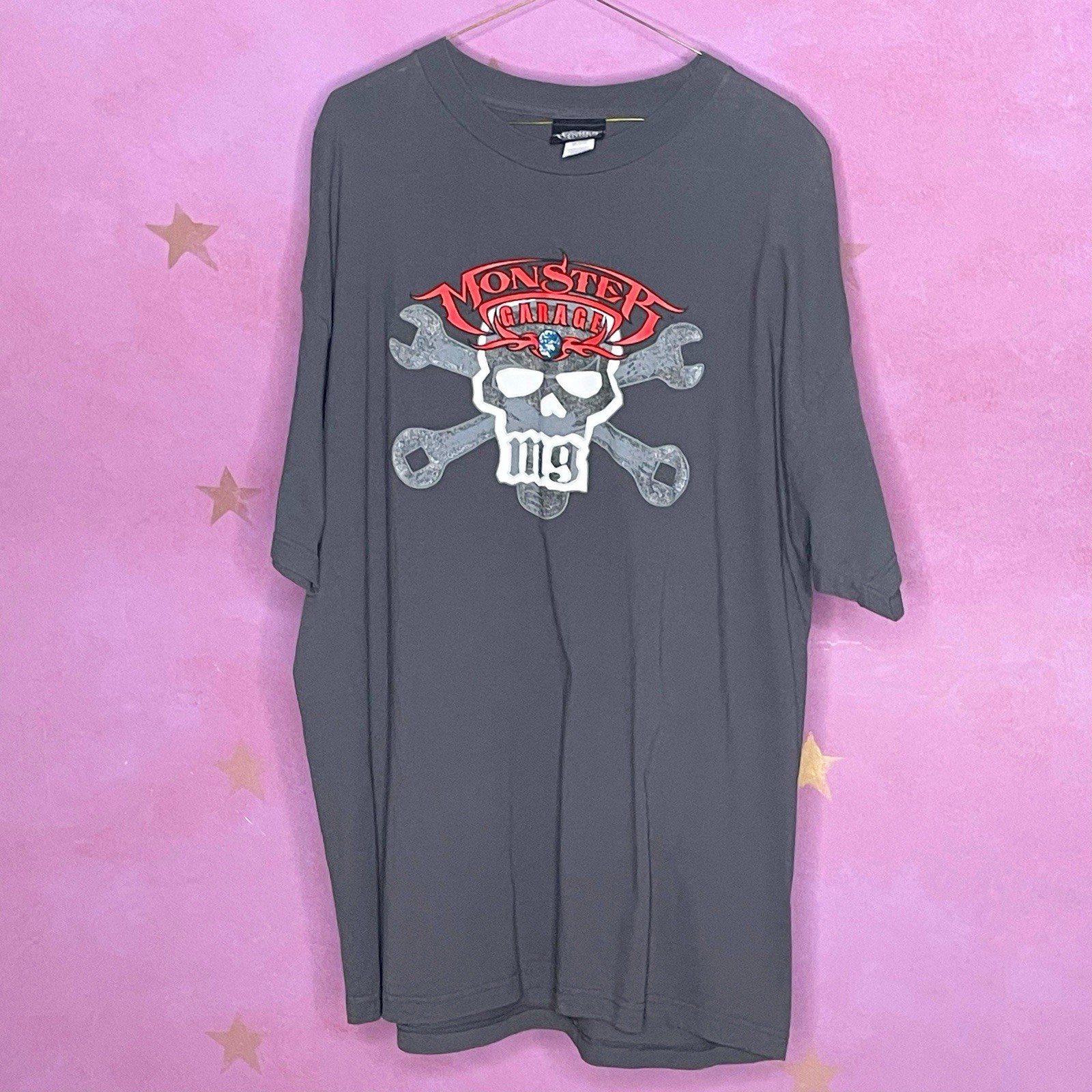 Official Monster Garage T shirt Short Sleeve Gray X-Large XL Discovery Channel gallery