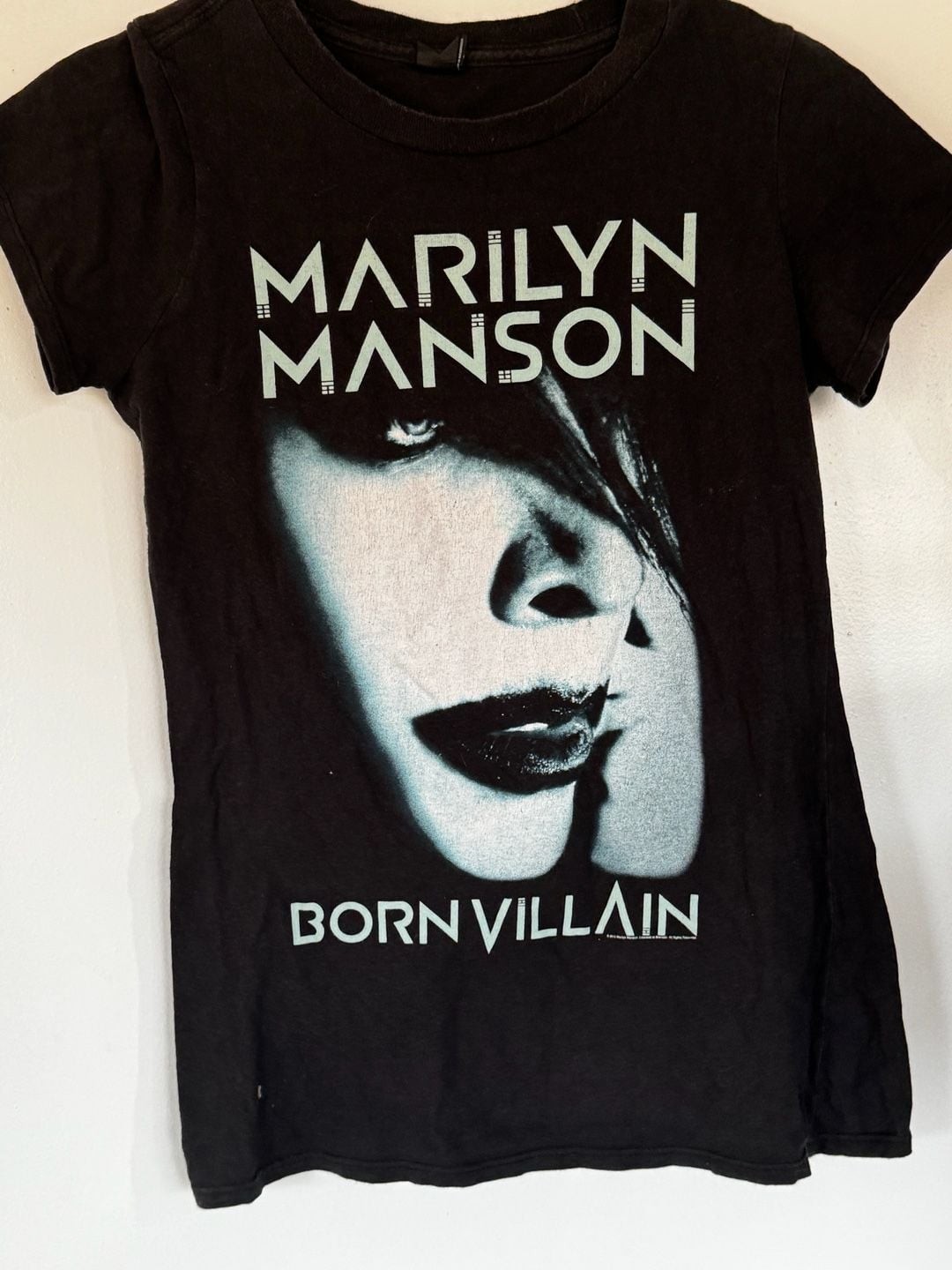 Marilyn Manson Born Villain 2012 Hey Cruel World Tour Graphic T-Shirt gallery