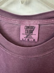 Comfort Colors JOY DIVISION CLOSER Peter Saville Photography Tee Shirt Plum L