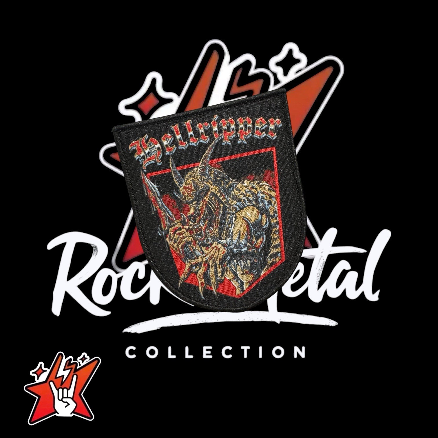 Hellrripper Official Exclusive Woven Patches Venom Bathory Sodom Motorhead gallery