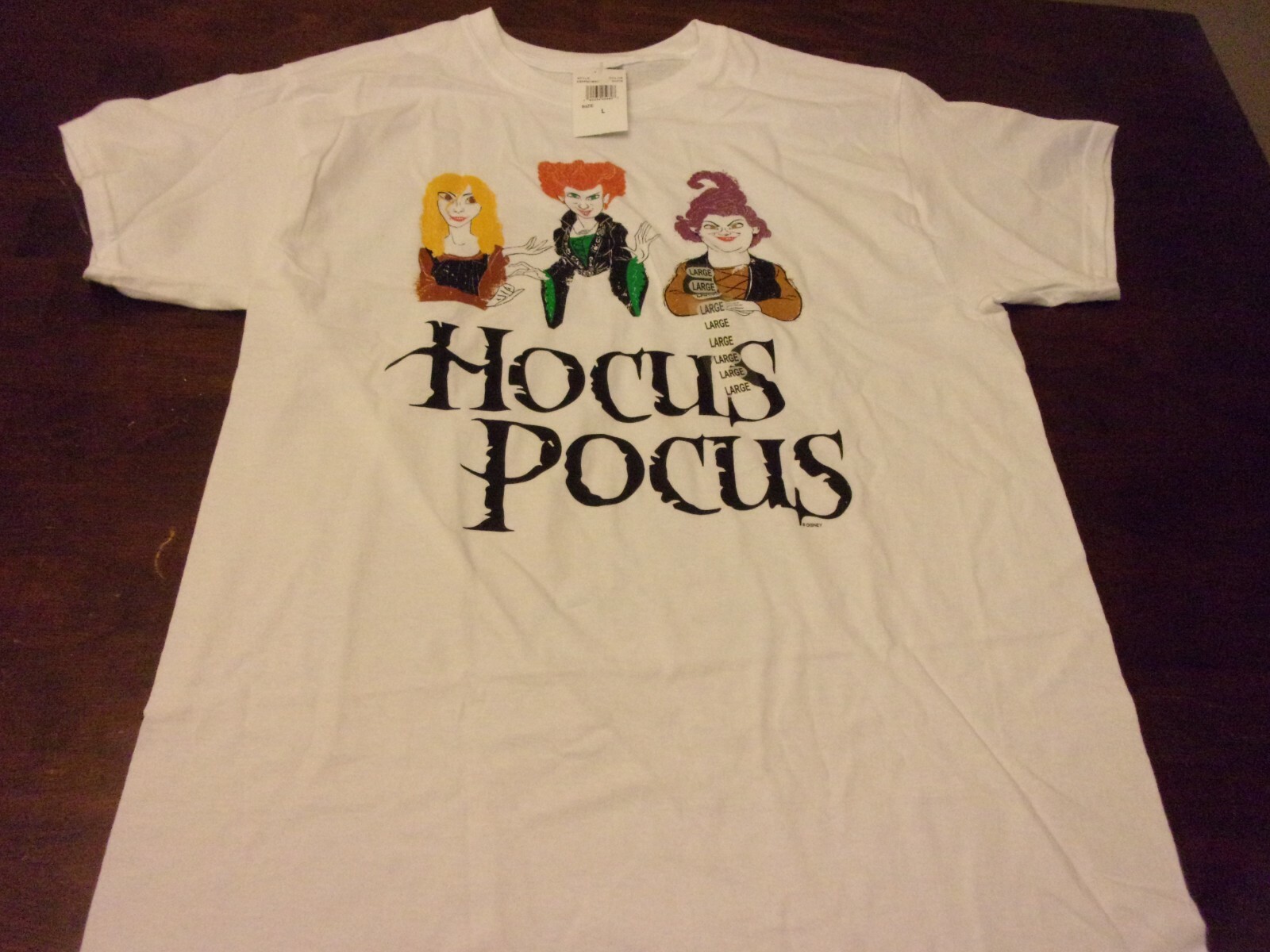 Hocus Pocus new t shirt Movie Halloween mens large t shirt