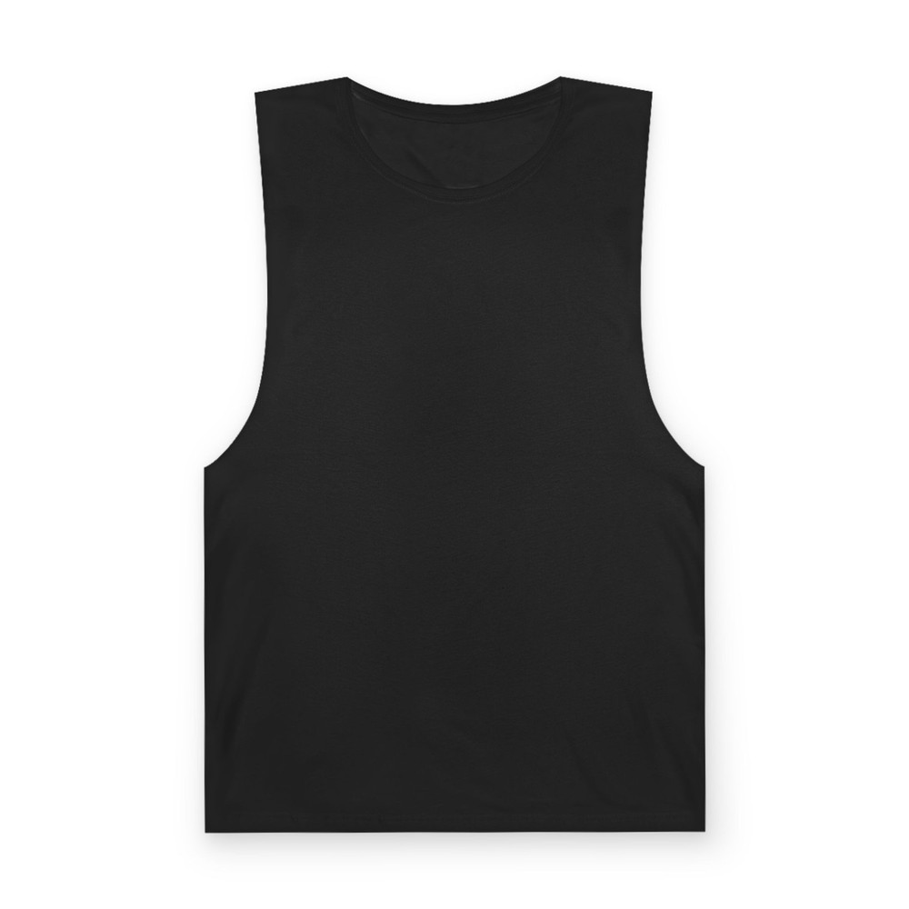 Psychedelic Red Graphic Tank Top | Gothic Tribal Streetwear Muscle Tank |