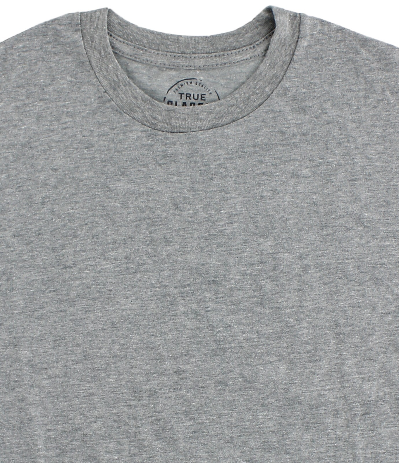 True Classic Men's T-Shirt Short Sleeve Athletic Cut Crew Neck Scoop Tail Basics gallery