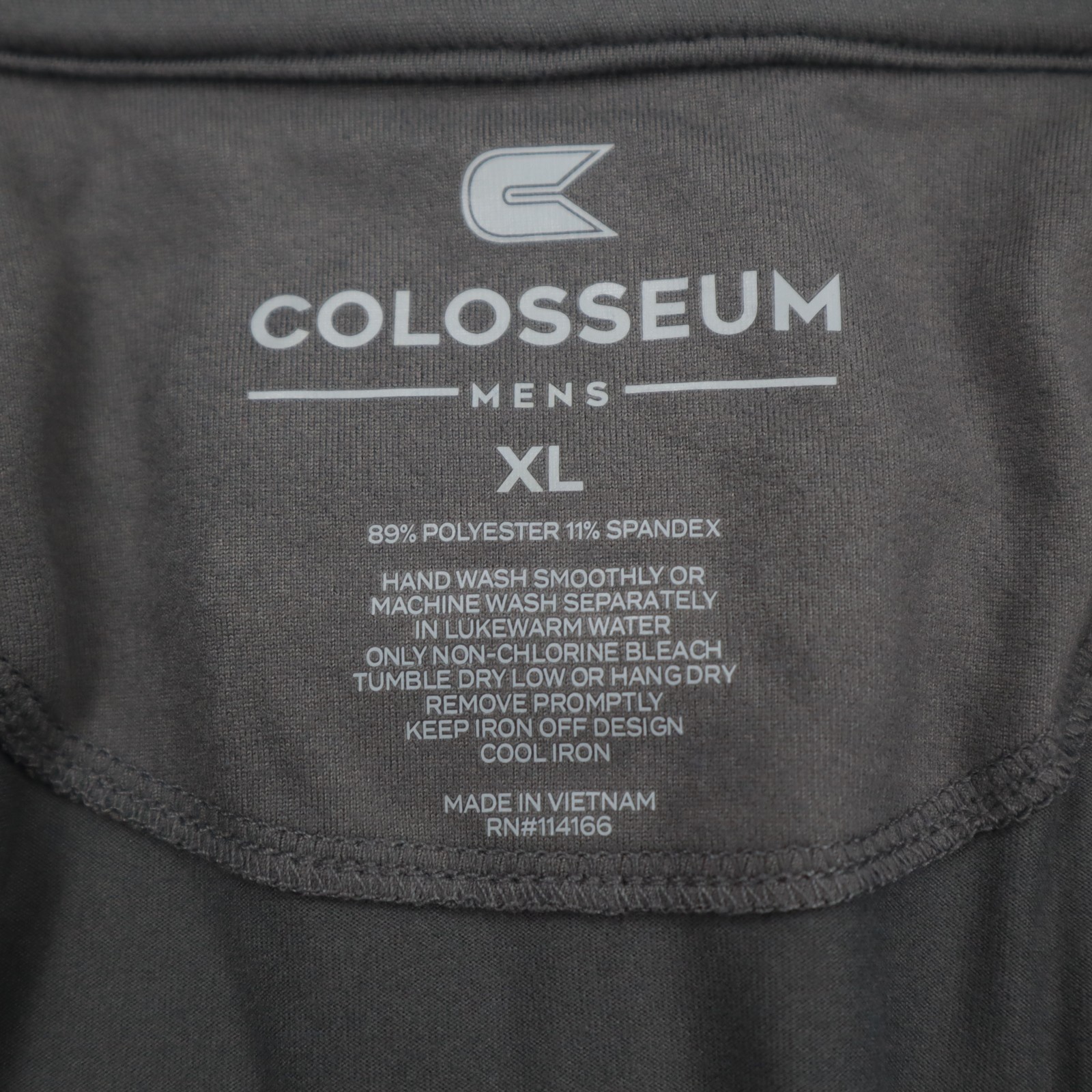 Delaware Blue Hens Colosseum 1/4 Zip Windshirt Pullover Mens XL Blue NWT gallery