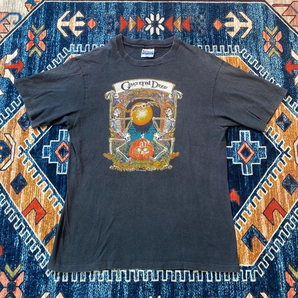 Vintage 1985 Grateful Dead Fall/Winter tour halloween tee