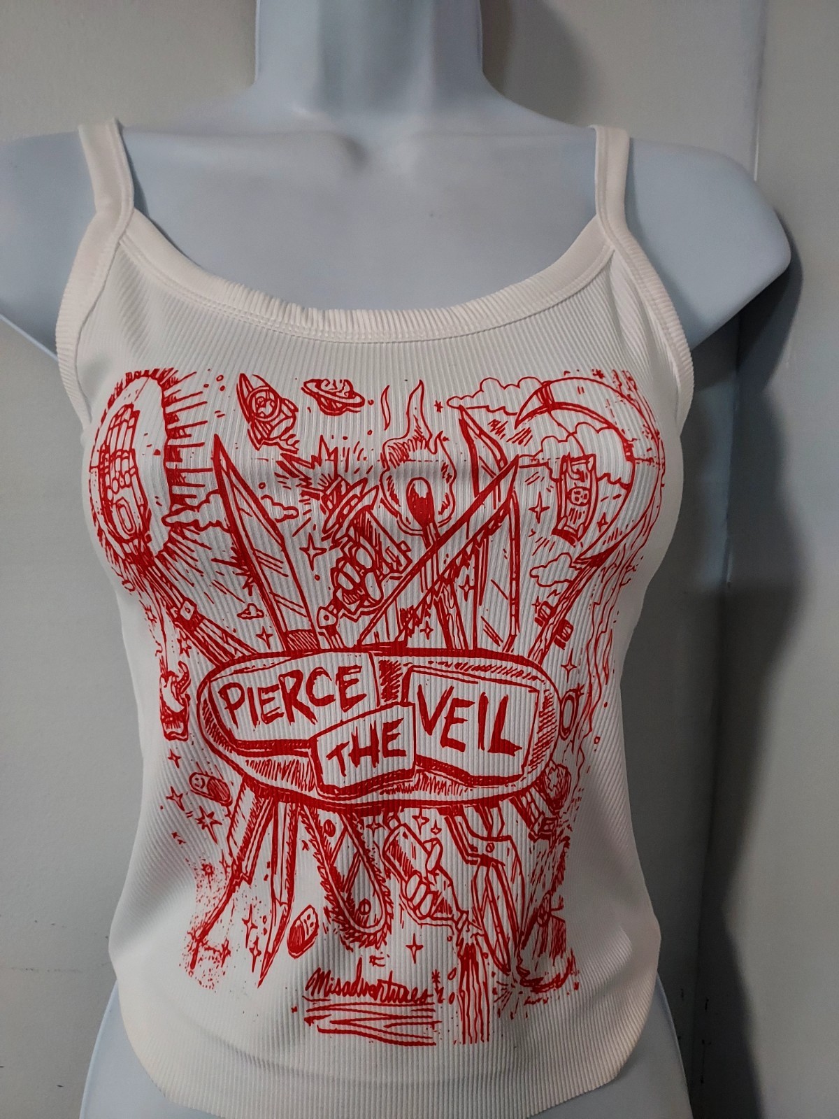 Pierce the Veil misadventures tank top pierce the veil Crop Top Ptv Shirt Xs_3xl gallery